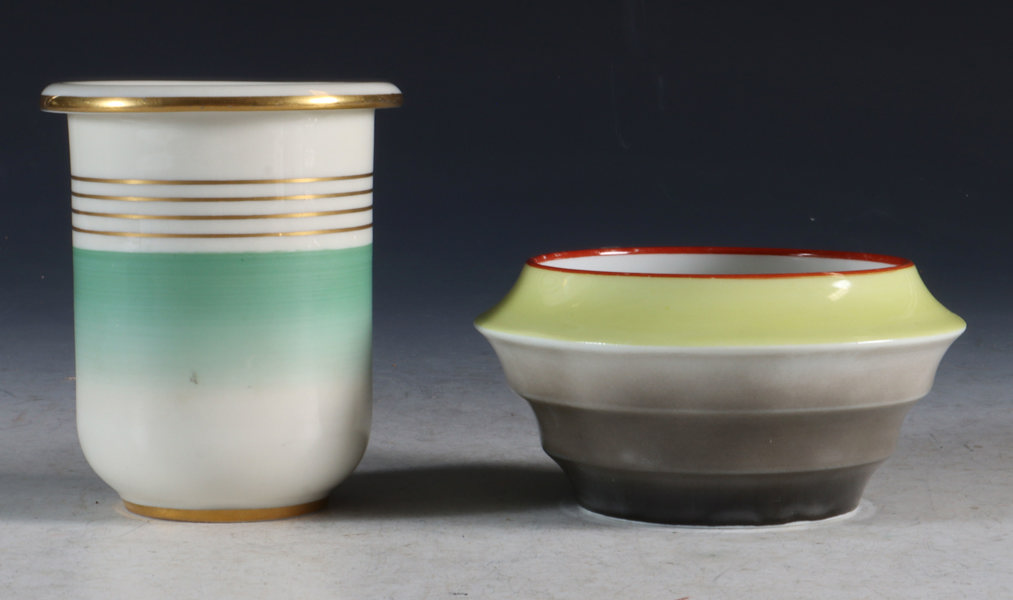 Vase og sukkerskål, N. Gulbrandsen. PP