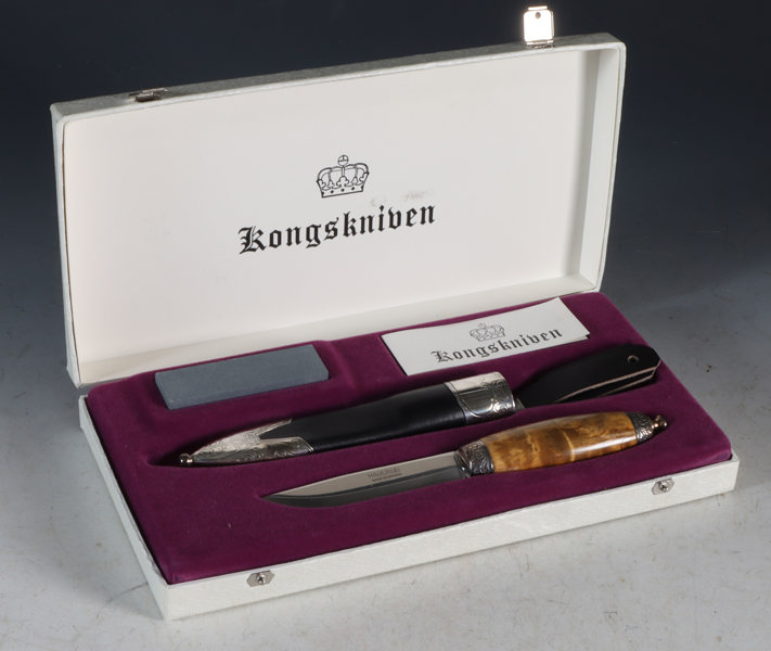 Slirekniv med sølvholker, Kongskniven.