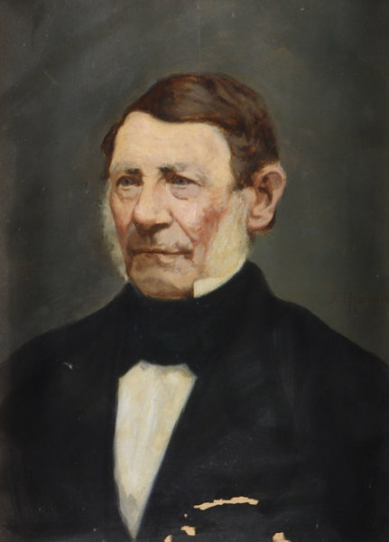 Ragnvald Hjerlow, portrett. Maleri.