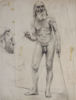 Gudmund Stenersen, akt. Tegning