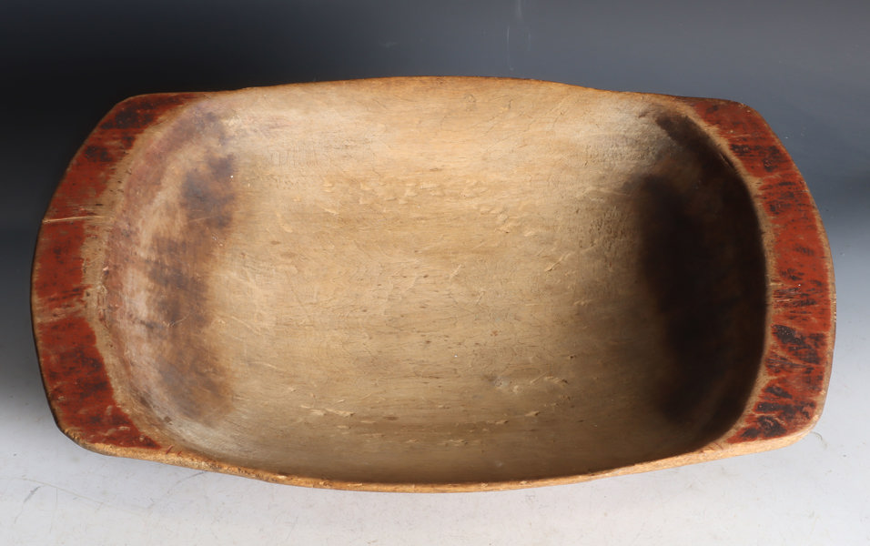 Rødmalt trau, 1800 t.