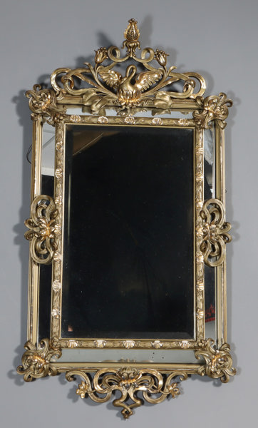 Speil med gullramme, 18/1900 t.