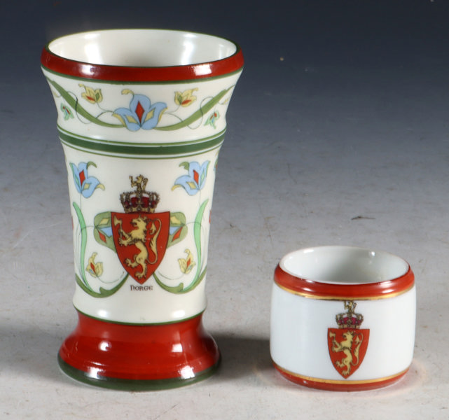 Staup og serviettring, Nordisk. PP