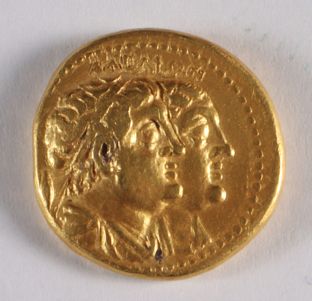 Mynt i gull, Ptolemaios II.