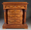Kommode i mahogni, 1800 t.