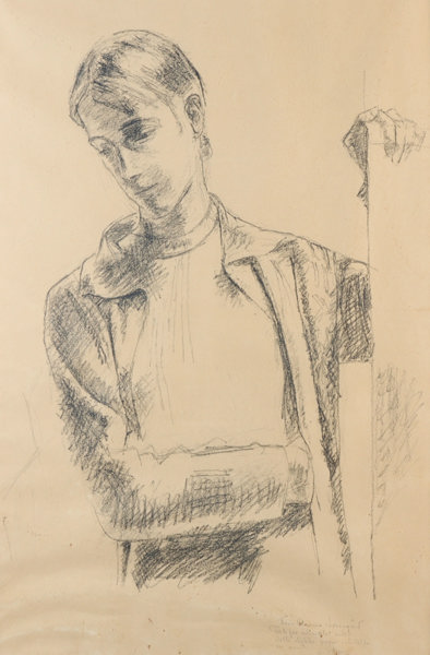 Henrik Sørensen, gutt. Litografi.