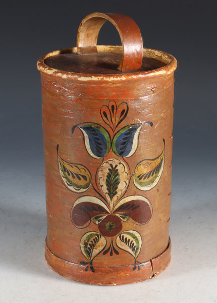 Dekorert neverboks, 18/1900 t.