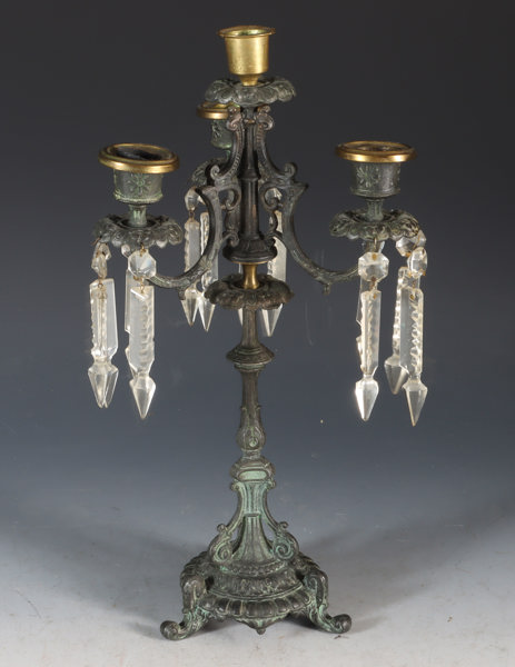 Kandelaber med prismer