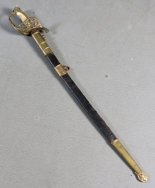 Marineoffisersabel, M. 1842