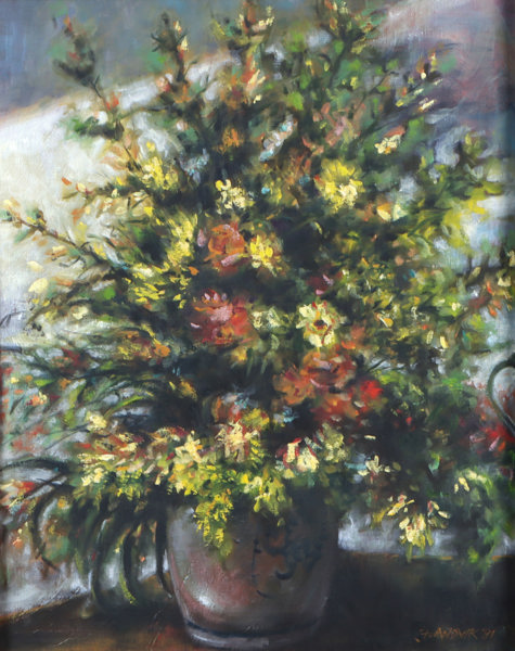 Jonny Andvik, stilleben. Maleri.