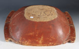 Rødmalt trau, 1800 t.