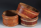 3 malte melkeringer/spann. 1800 t.