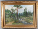 Olaf Nordlien, landskap. Maleri