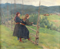 Maleri etter E. Werenskiold 1946