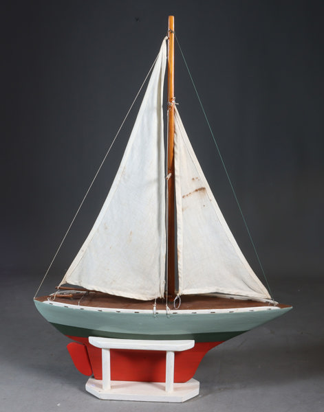 Skutemodell, "Pond boat"