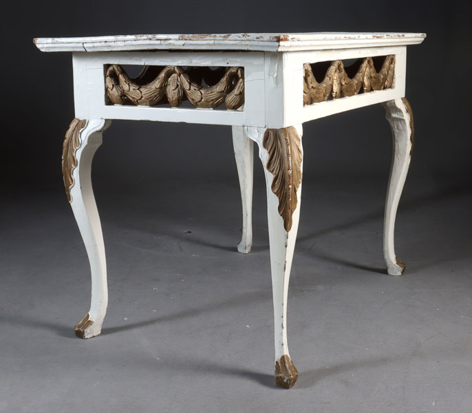 Tebord, 1700 tallet.