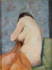 Gudmund Stenersen, kvinneakt. Maleri.