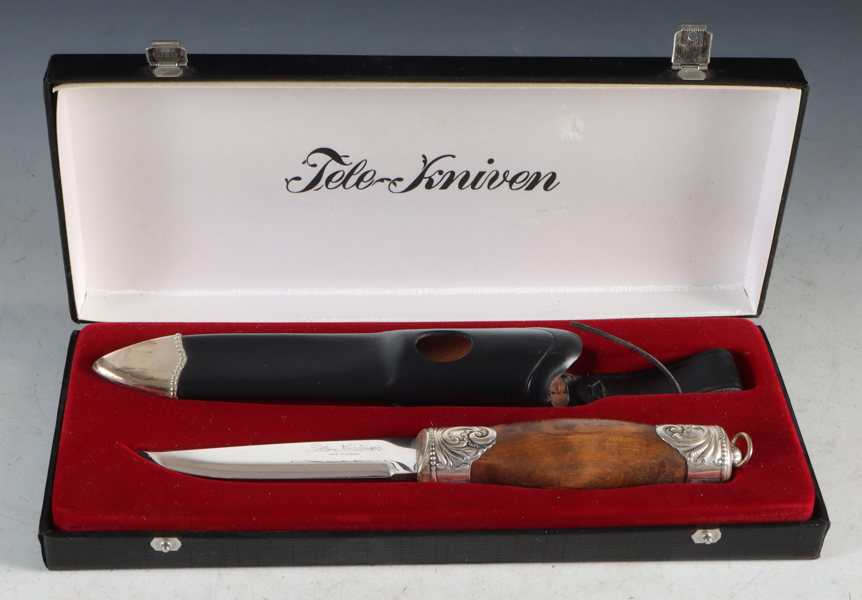 Tele-kniven, sølvholker