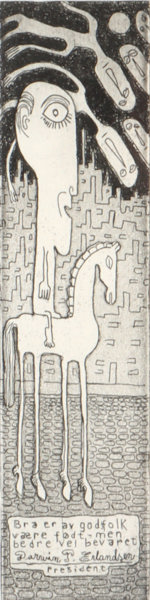 Fredrik Stabel, komposisjon. Radering