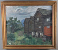 Christiane B. Jorde, gård. Maleri.