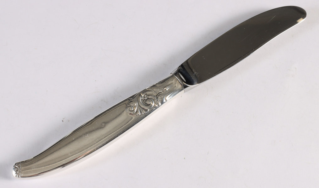 5 kniver, Telesølv.