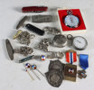 Lot. smykker, medaljer, lommekniver, m.m.