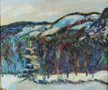 Henrik Sørensen, vinter. Maleri.