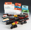 Samling modelltog og vogner. Märklin.