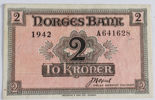 2-kr, Norge 1942.