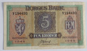 5-kr., Norge 1944