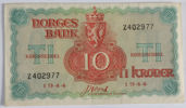 10-kr., Norge 1944.
