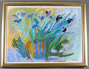 Thore Heramb, blomster. Gouache.