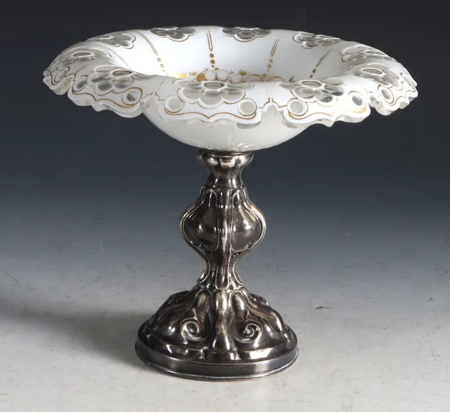 Stettfat i sølv og glass, 1859.
