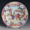 Tallerken i porselen, Kina 1700 t.