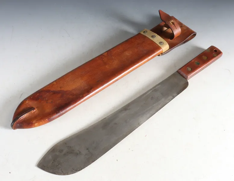 Machete med balg, Engelsk 1939.