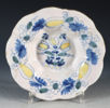 Dekorert bolle, Delft 1700 t.