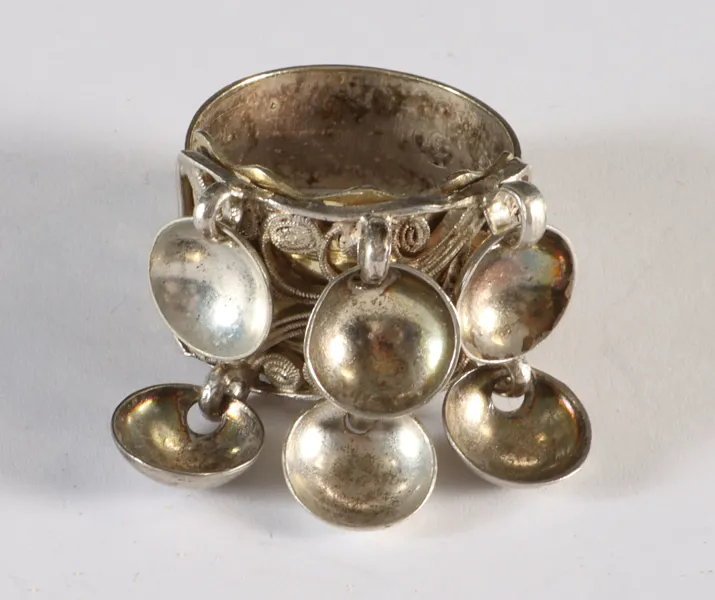 Bunadsring i sølv, Bergen 1831.