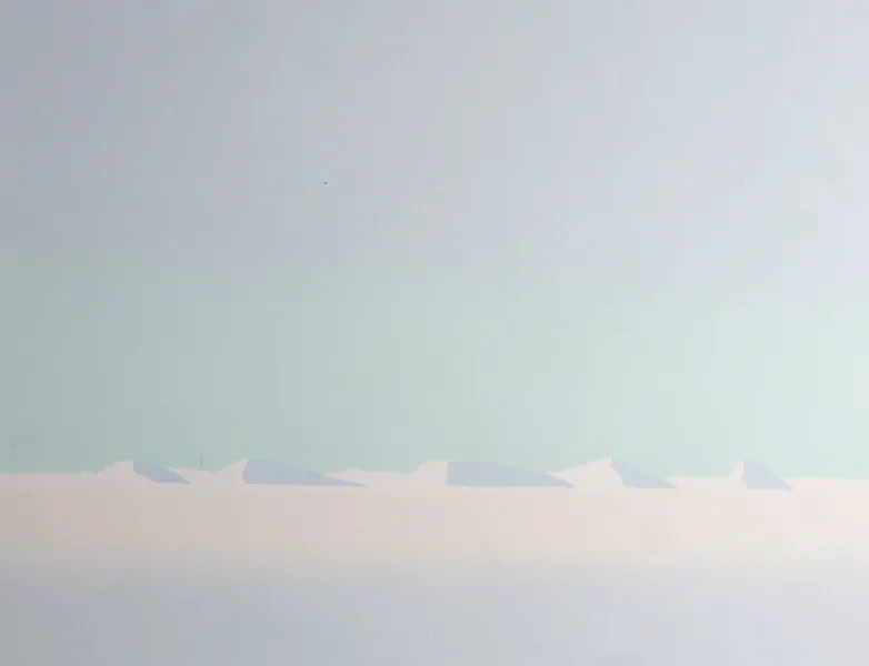 Kåre Tveter, Arctic light. Serigrafi.
