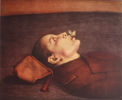 Odd Nerdrum, Pike med sommerfugl. Lito