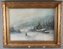 Sigvart Simensen, vinter. Maleri.