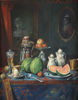 Josef Mansfeld, stilleben. Maleri.