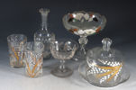 6 div. i glass, tidlig 1900 t.