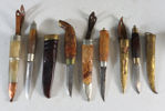 4 slirekniver og en slire.