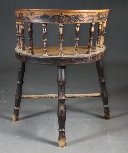 Karmstol, 1800 tallet.