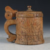 Liten kanne i tre, 1800 t.
