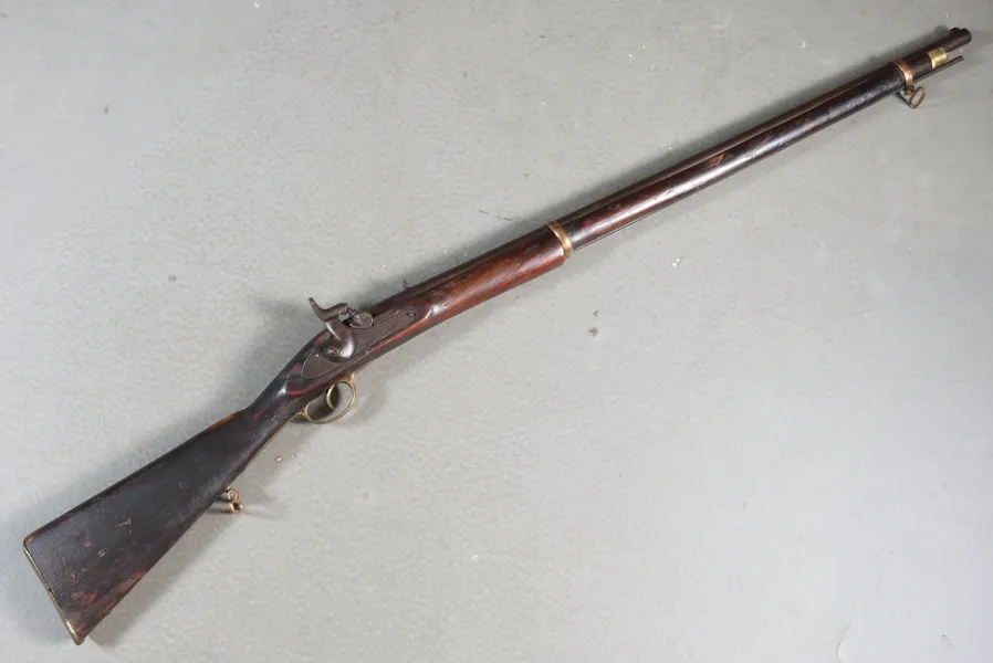 Militært Engelsk perkusjonsgevær, ca. 1860.
