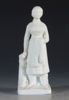 Figur i biskuitporselen, Voss. PP