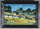 Gerard Gervais, landskap. Maleri.