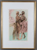 Arne Ekeland, familie. Litografi.