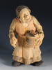 Figur, gml. kone. Bjarne Walle.